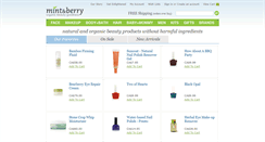 Desktop Screenshot of mintandberry.com
